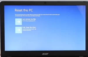 Reset this PC